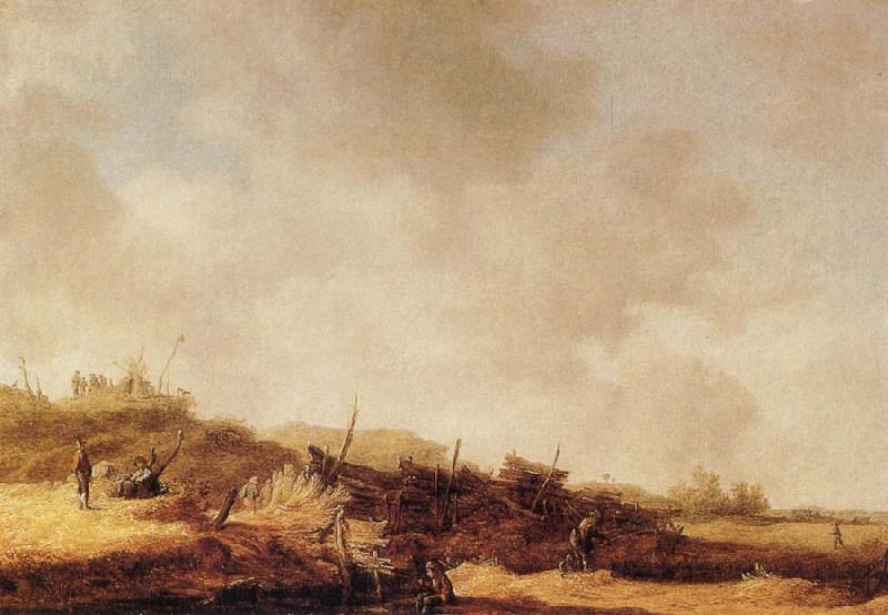Jan van Goyen Landscape with Dune Sweden oil painting art